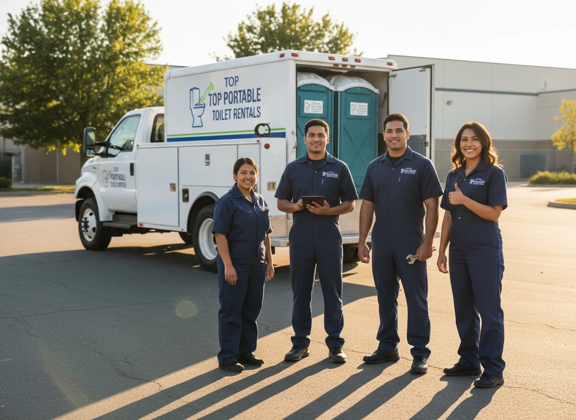 Short Term Porta Potty Rental company in Rose Hill, MS